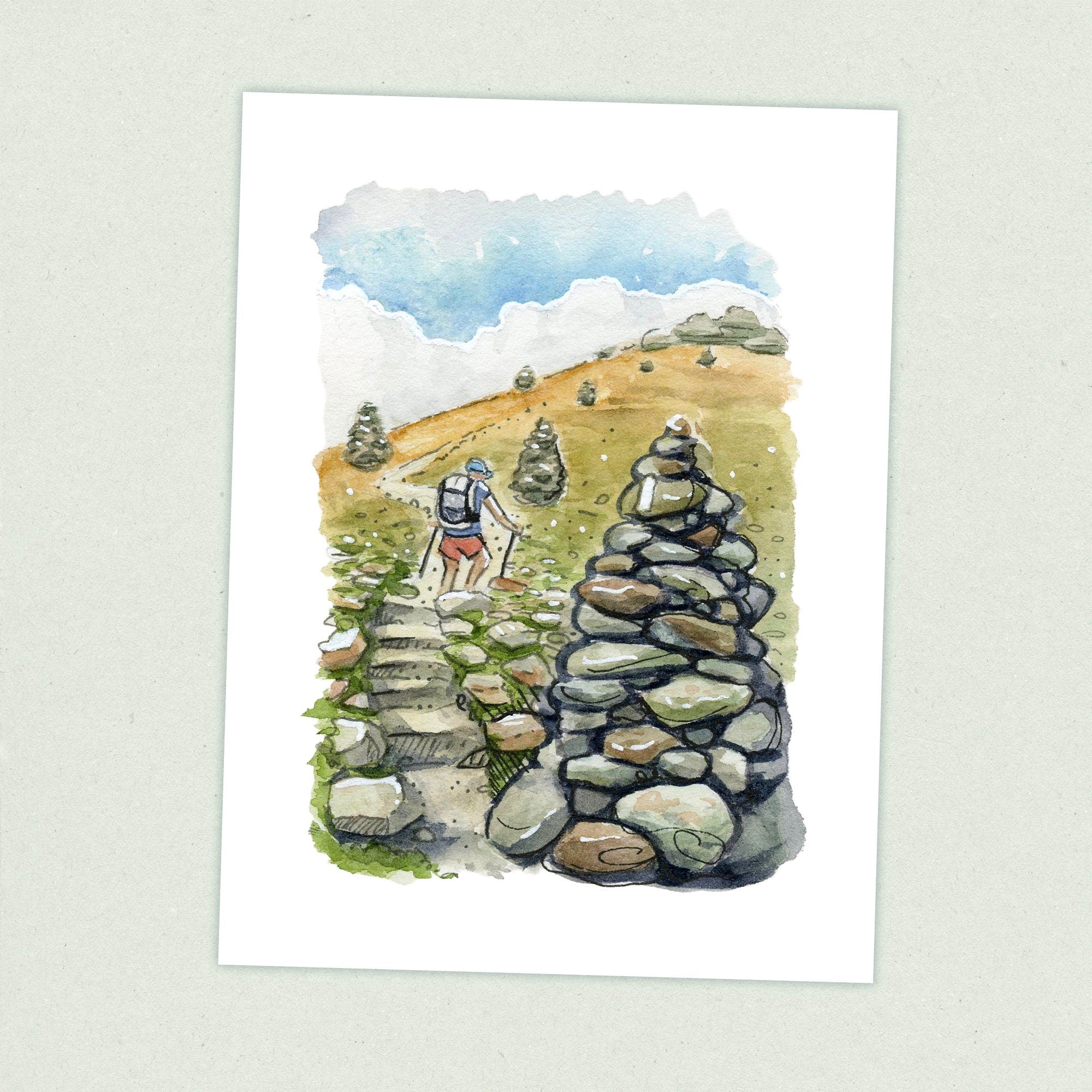 Mt Moosilauke - Appalachian Trail Thru Hike  - Fine Art Print