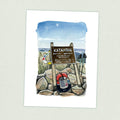 Mt Katahdin - Appalachian Trail Thru Hike  - Fine Art Print