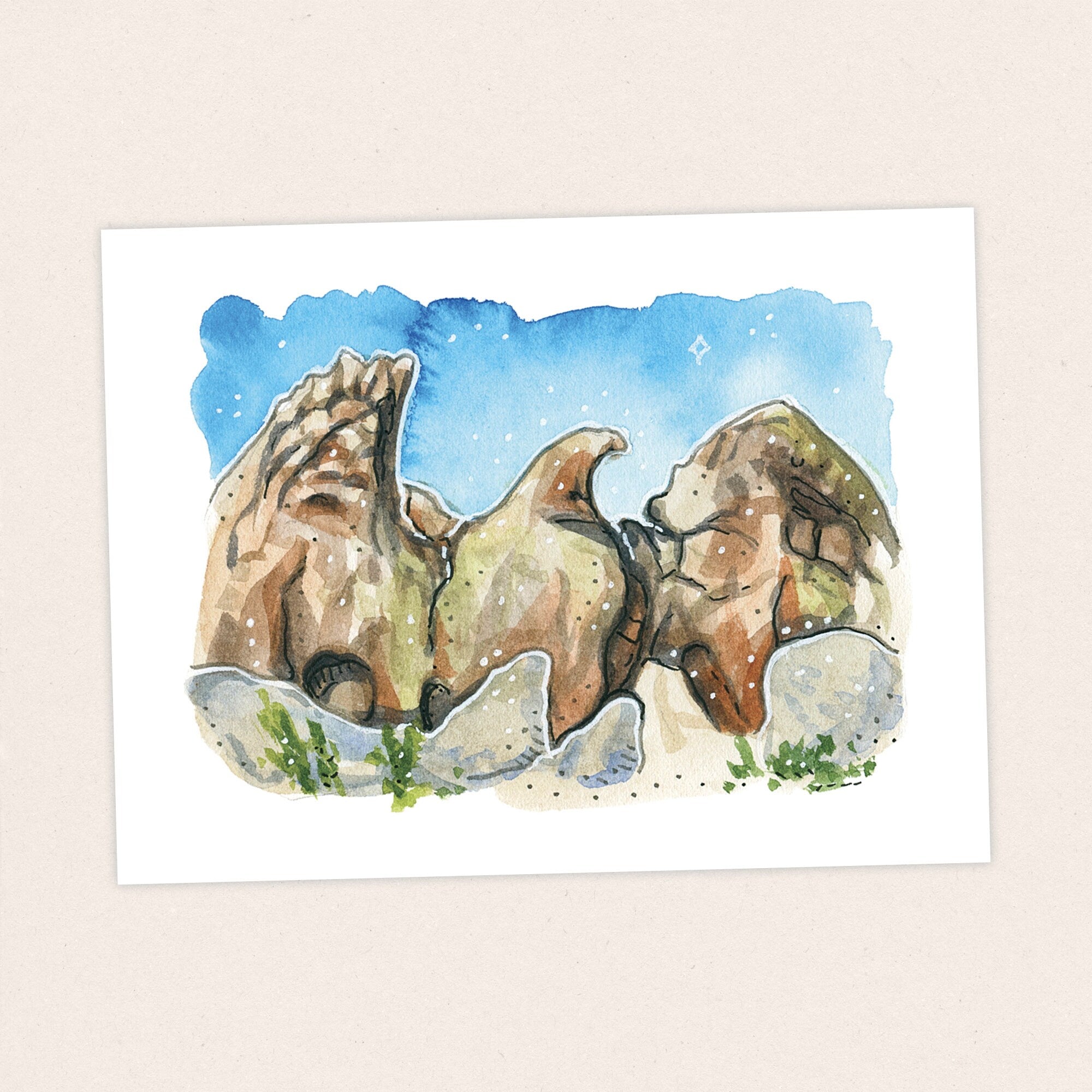 Eagle Rock - Pacific Crest Trail Thru Hike  - Fine Art Print