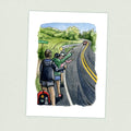 Hitching to Town - Appalachian Trail Thru Hike  - Fine Art Print