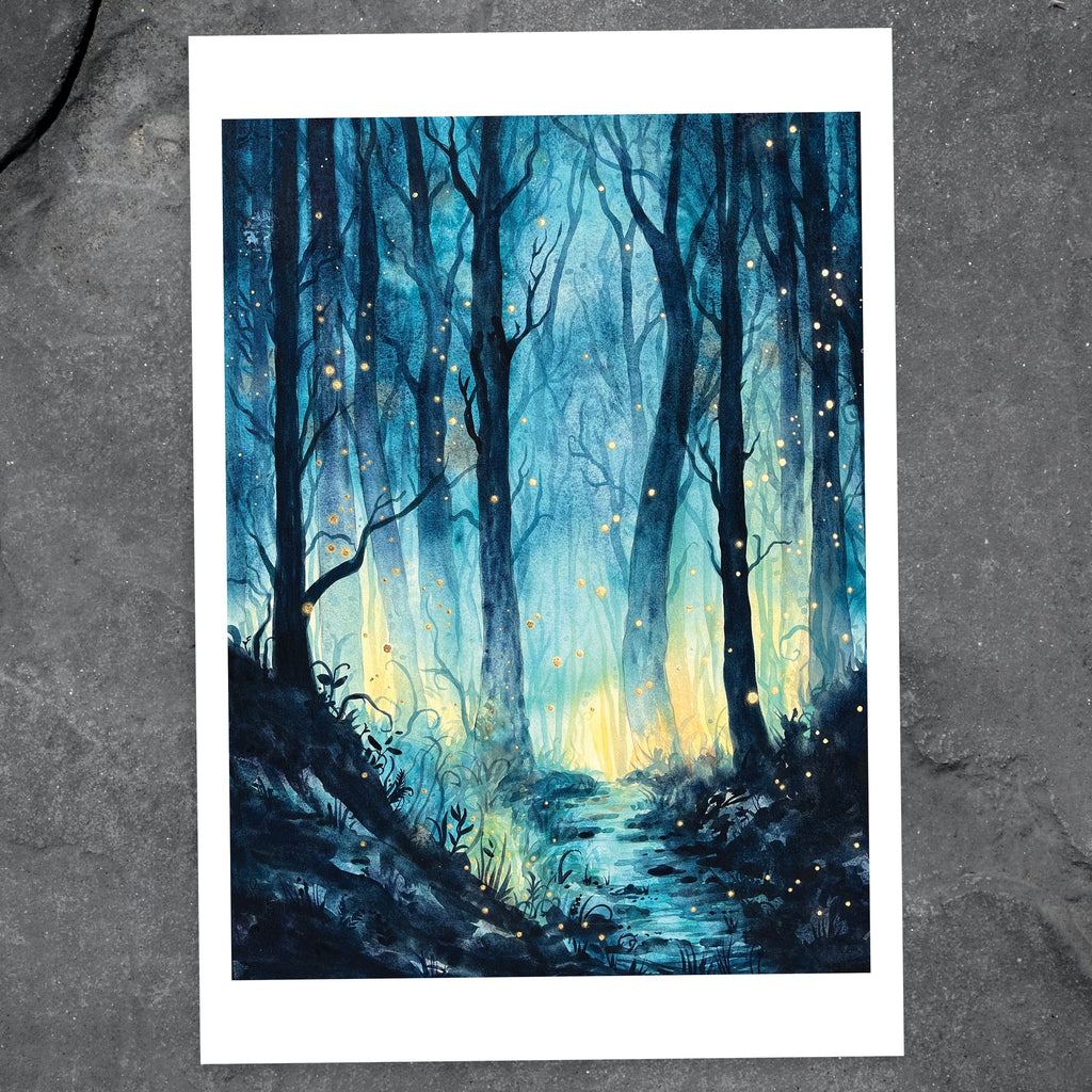 Synchronicity - Fine Art Print of Watercolor Painting