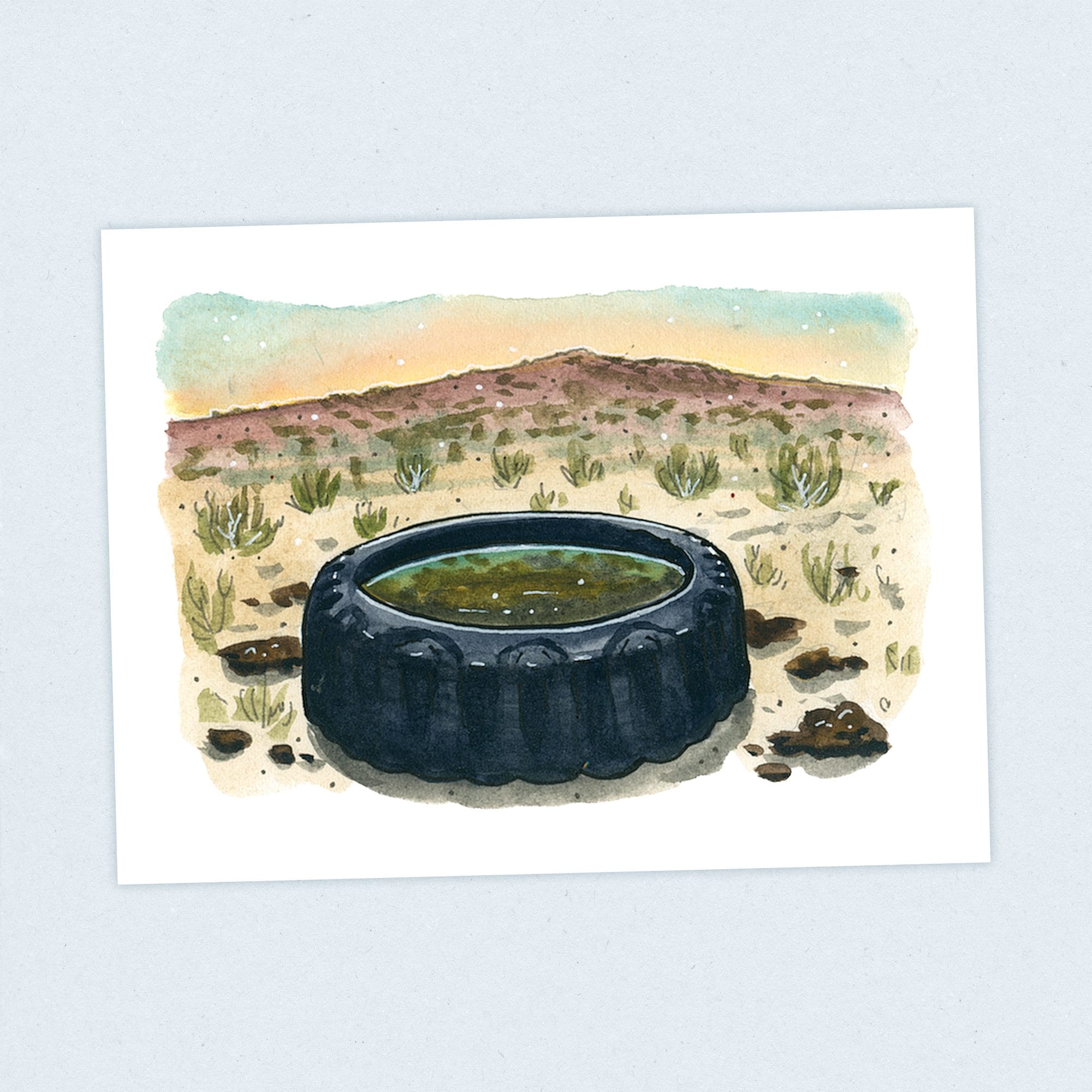 Cow Trough - Continental Divide Trail - Fine Art Print