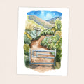 Third Gate Water Cache - Pacific Crest Trail Thru Hike  - Fine Art Print