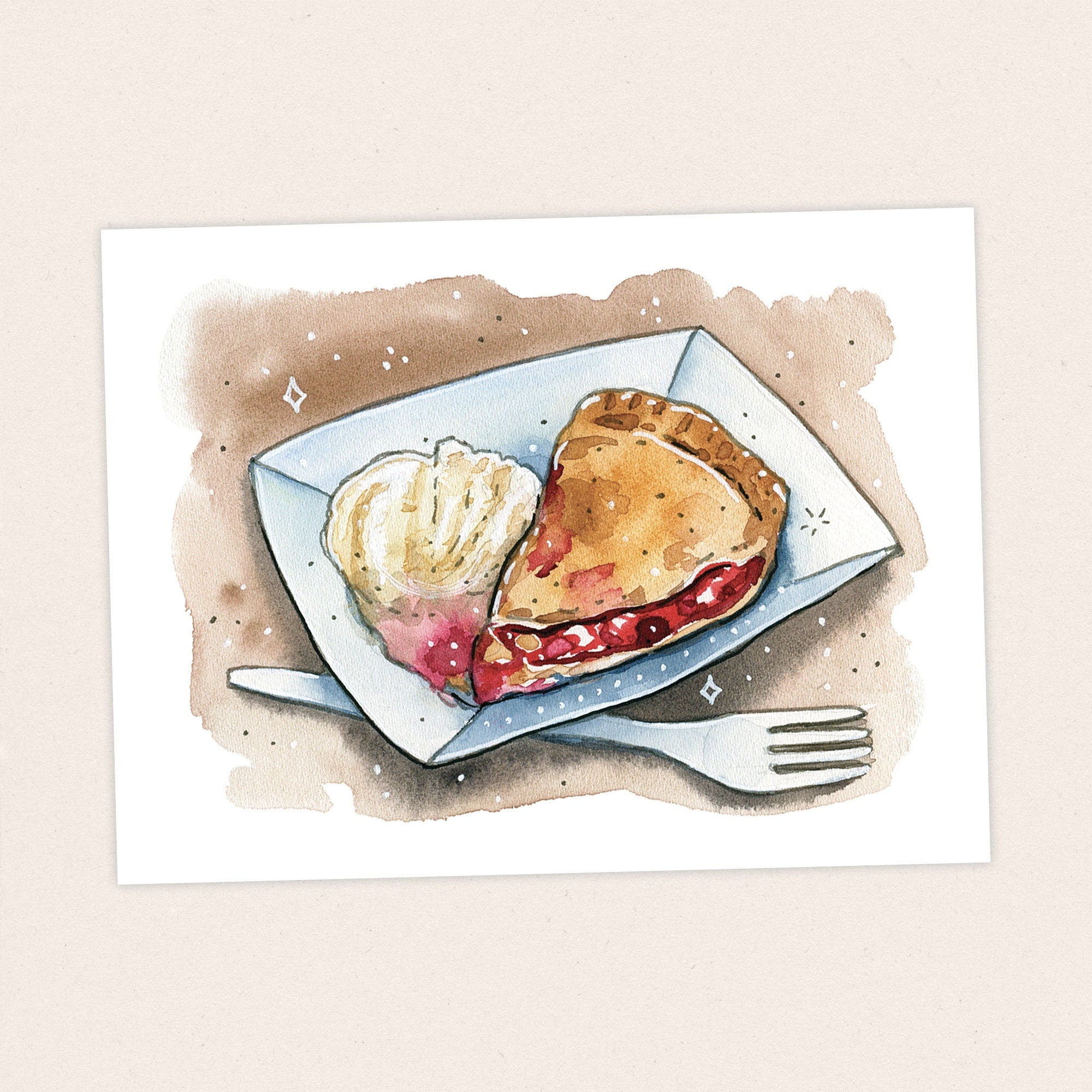 Free Pie - Pacific Crest Trail Thru Hike  - Fine Art Print