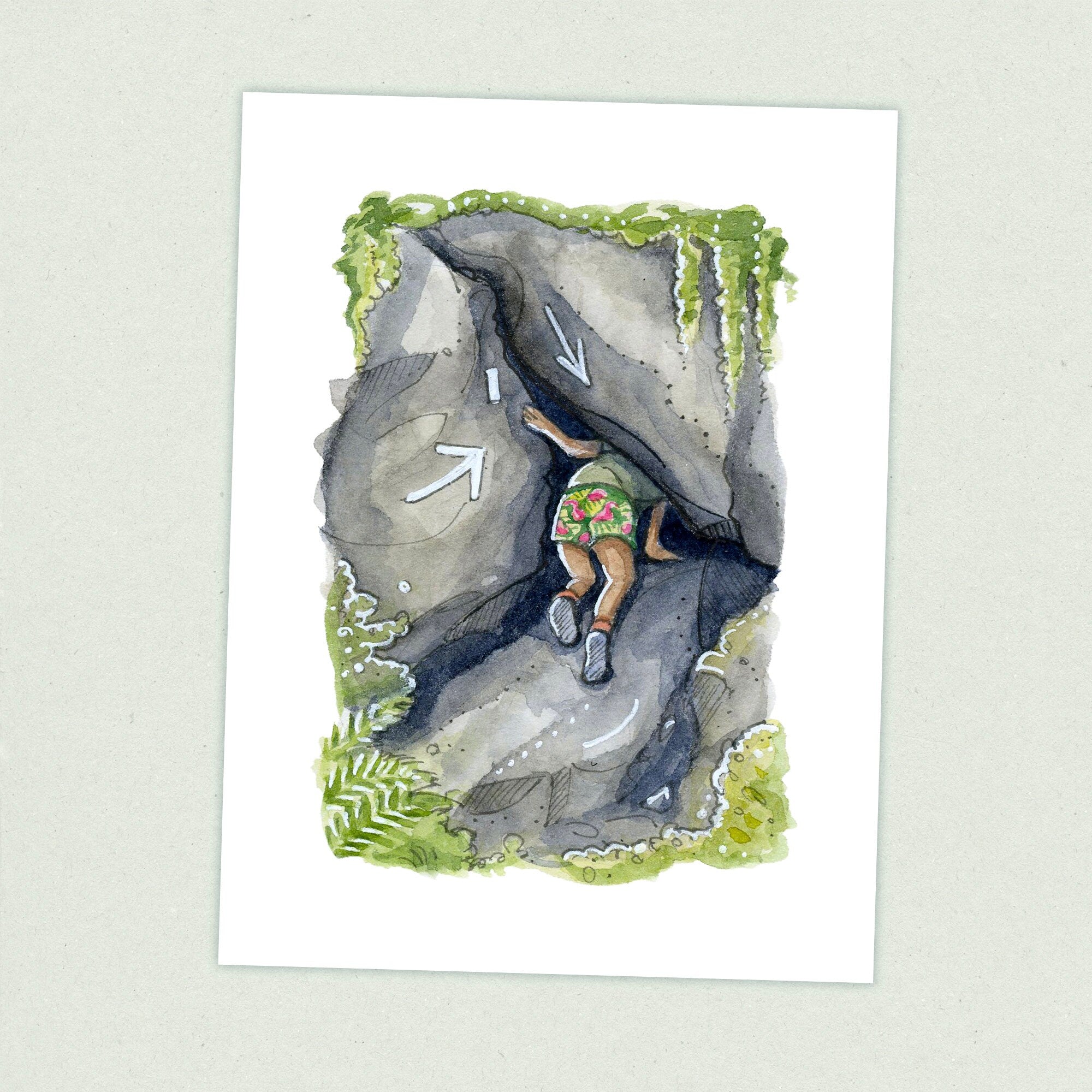 Mahoosuc Notch - Appalachian Trail Thru Hike  - Fine Art Print