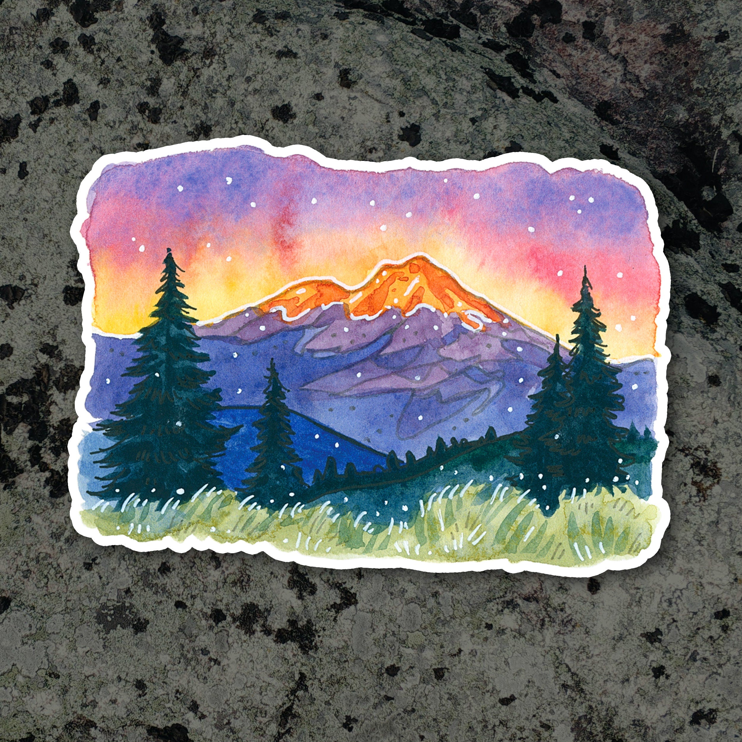 Sticker - Mt Shasta