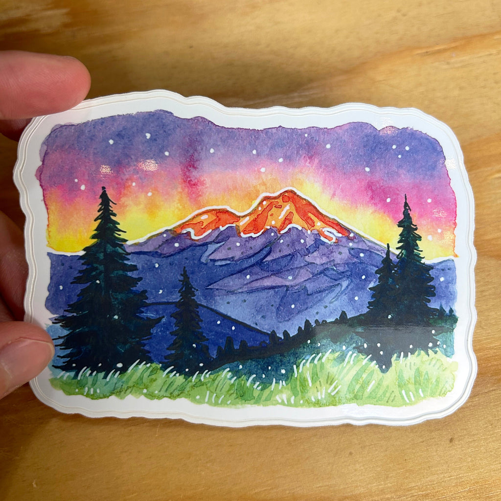 Sticker - Mt Shasta