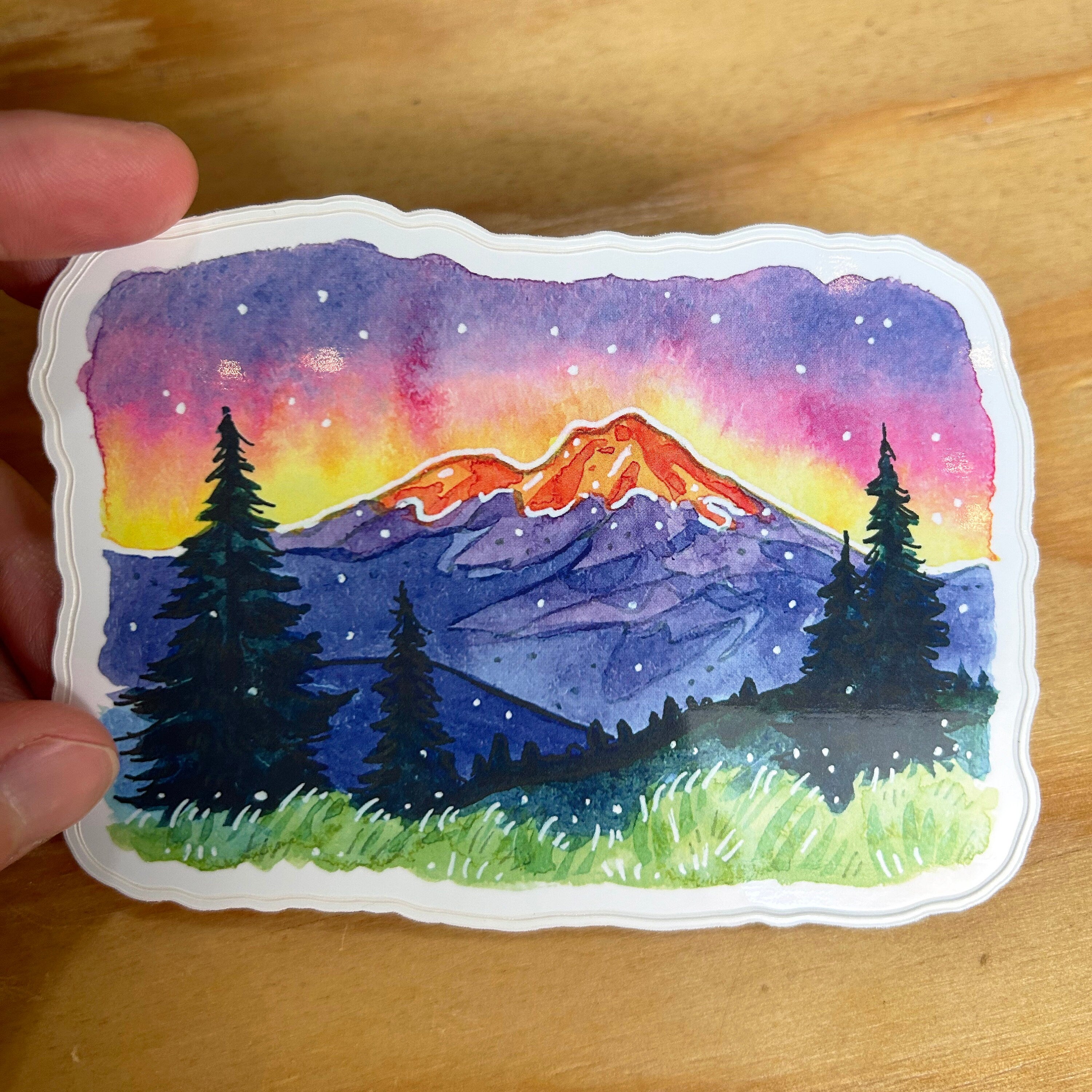 Sticker - Mt Shasta