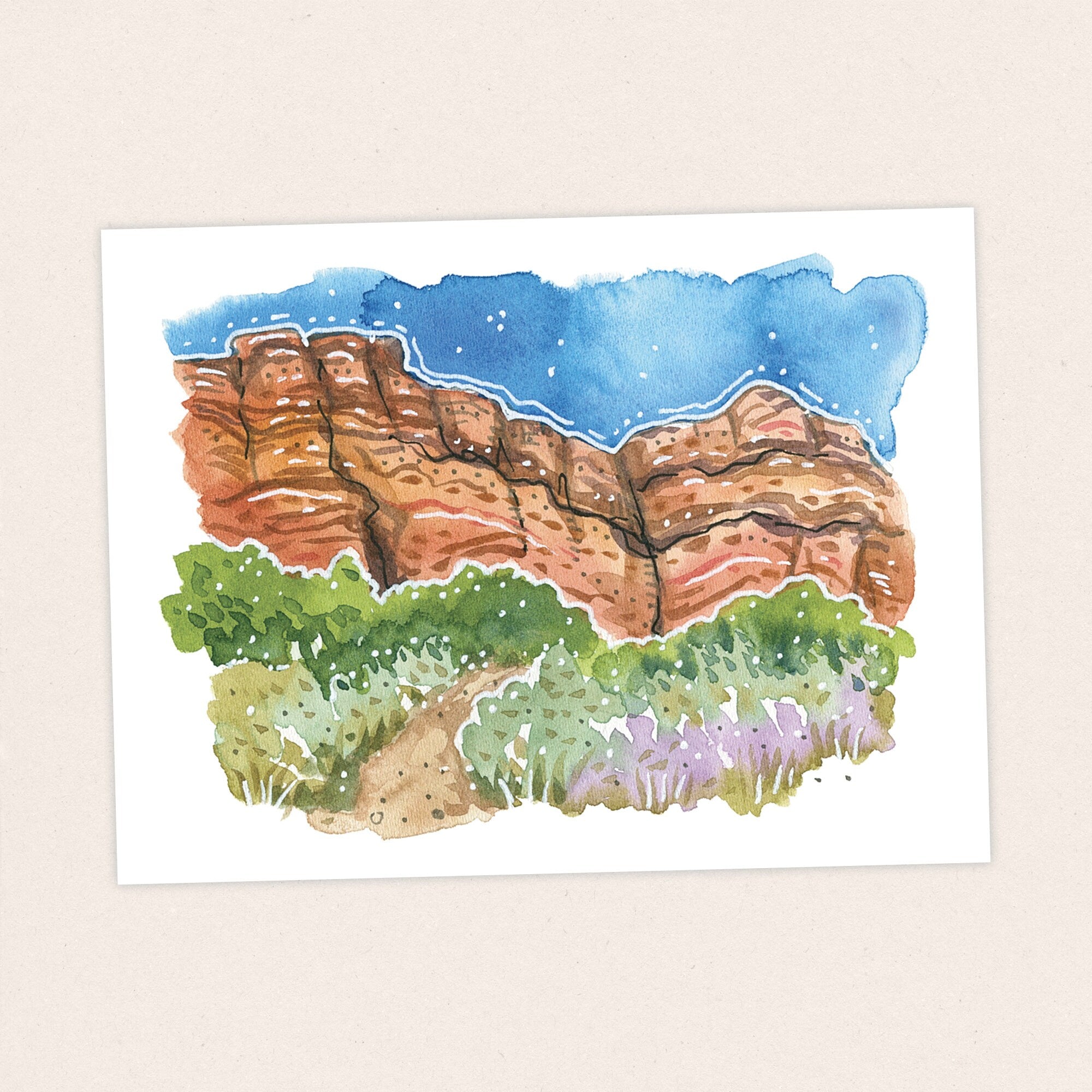 Vasquez Rocks - Pacific Crest Trail Thru Hike  - Fine Art Print