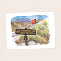 McDonalds Resupply - Pacific Crest Trail Thru Hike  - Fine Art Print