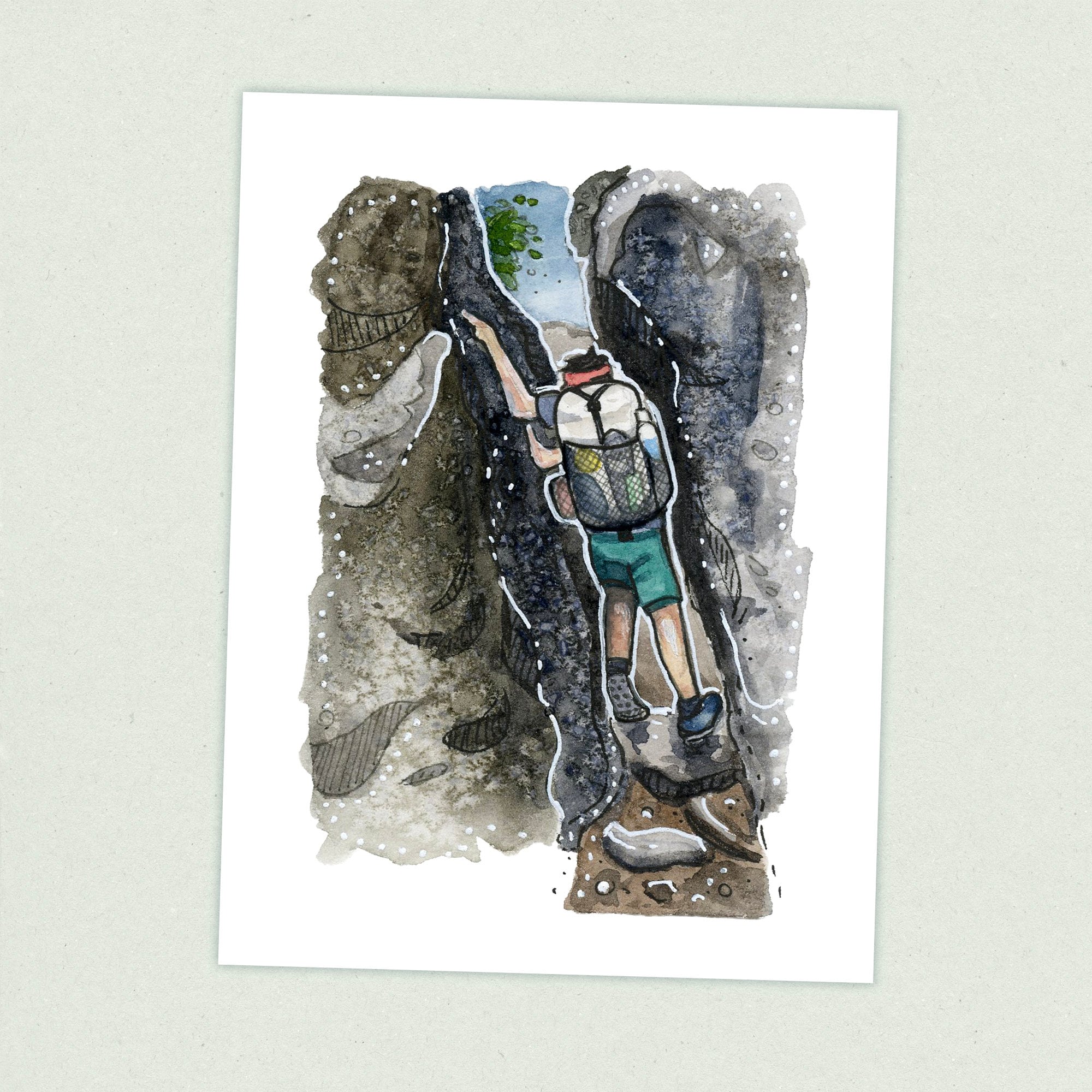 Lemon Squeezer - Appalachian Trail Thru Hike  - Fine Art Print