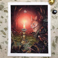 Hope - Fine Art Print of Watercolor Painting - Whimsical Home Decor