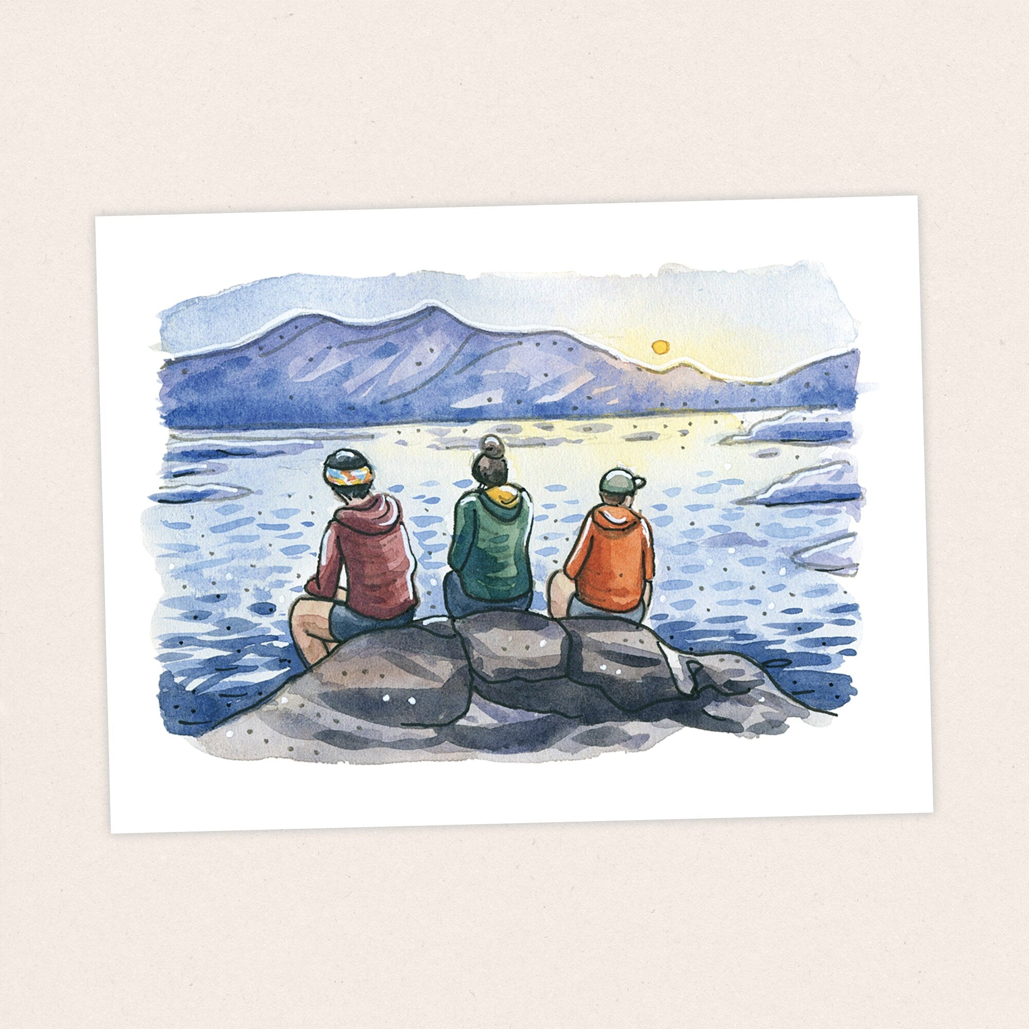 Lake Aloha - Pacific Crest Trail Thru Hike  - Fine Art Print