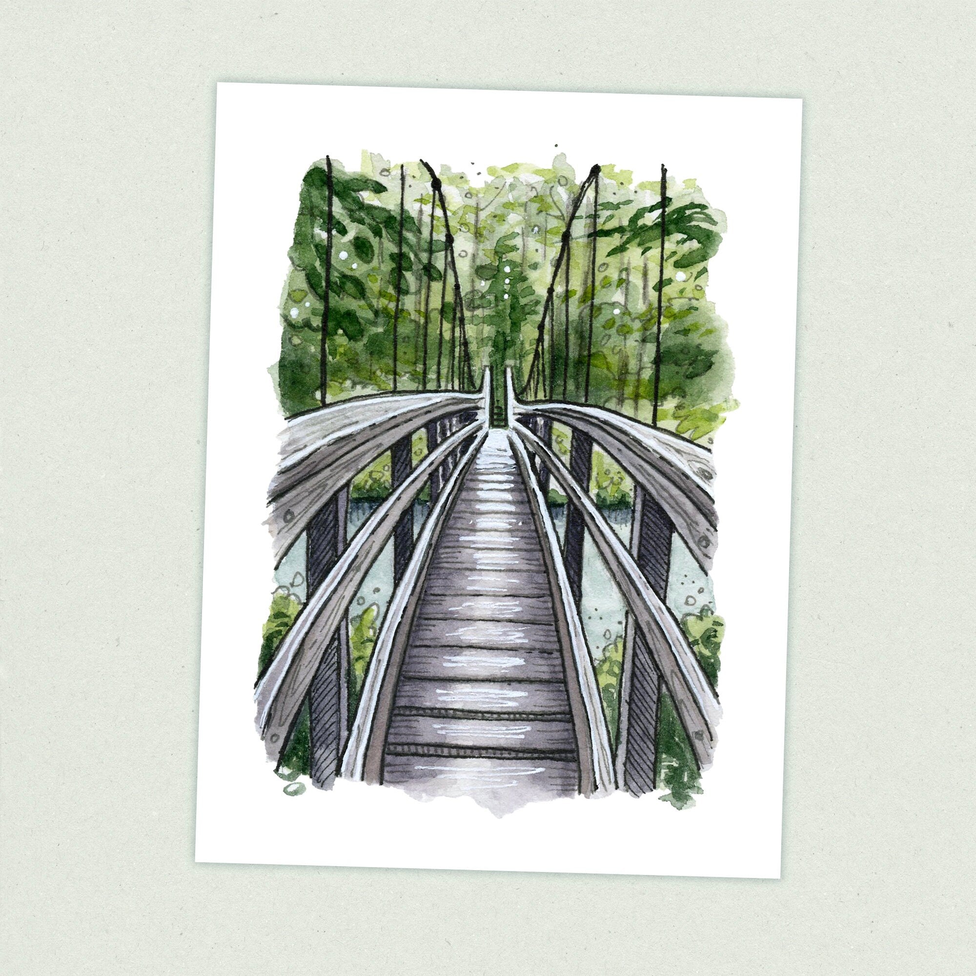 Tye River - Appalachian Trail Thru Hike  - Fine Art Print