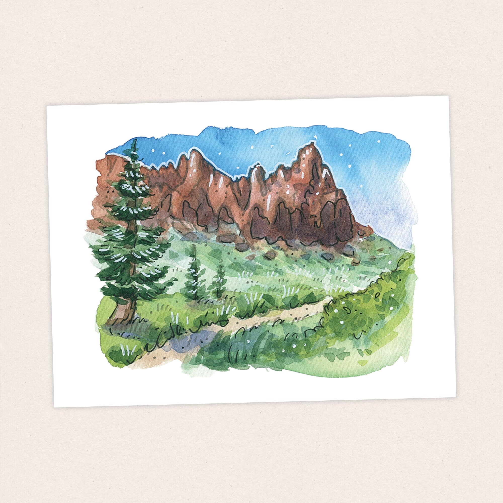 Mokelumne Wilderness - Pacific Crest Trail Thru Hike  - Fine Art Print