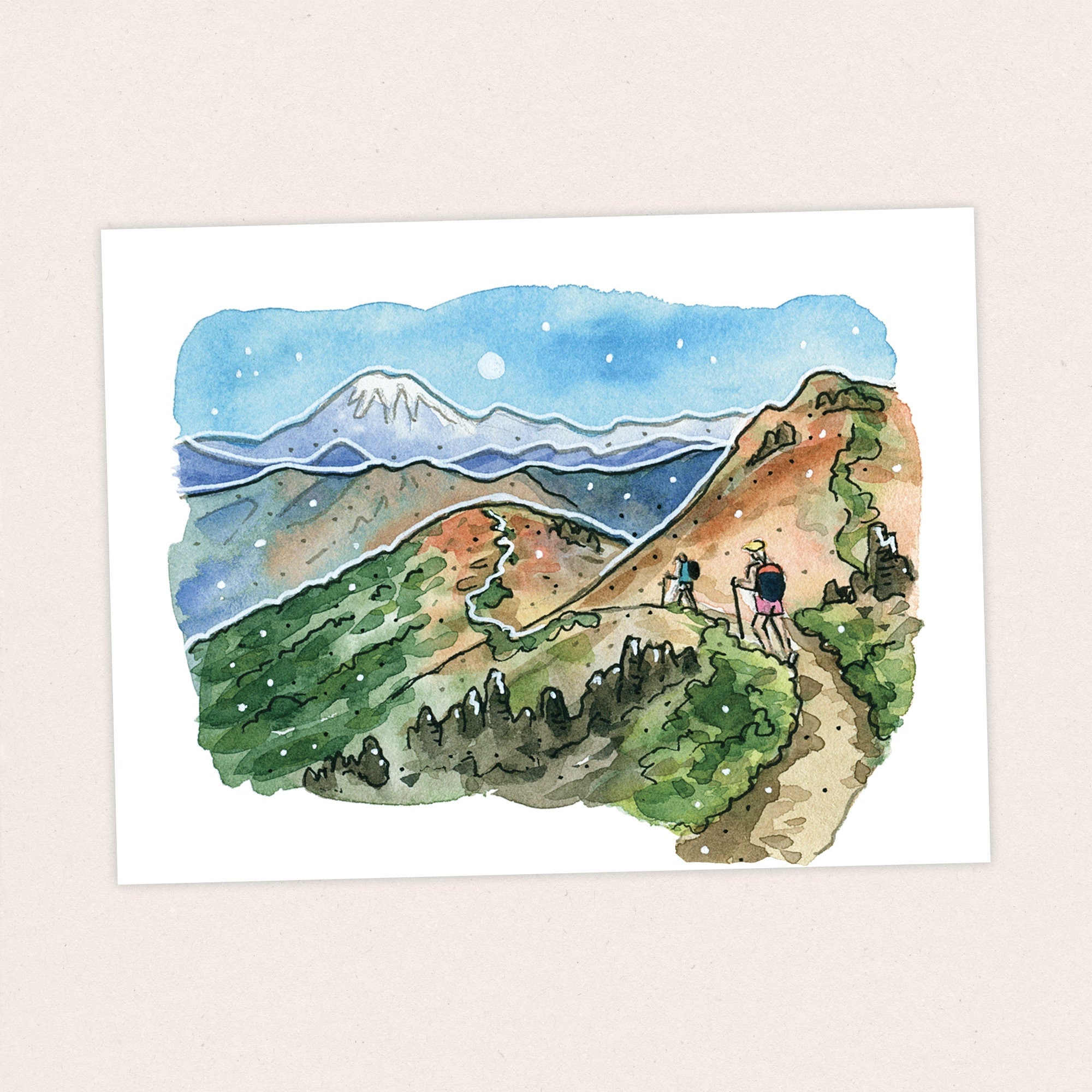 Goat Rocks Wilderness - Pacific Crest Trail Thru Hike  - Fine Art Print