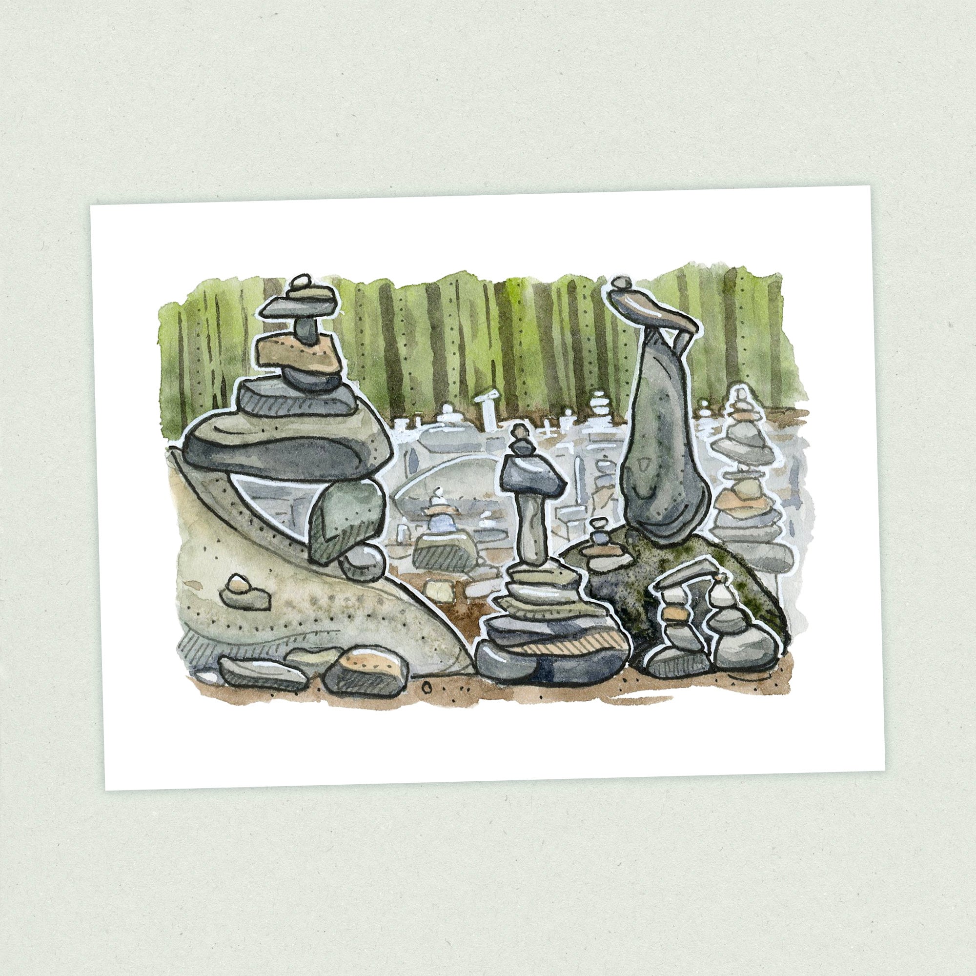Rock Garden - Appalachian Trail Thru Hike  - Fine Art Print