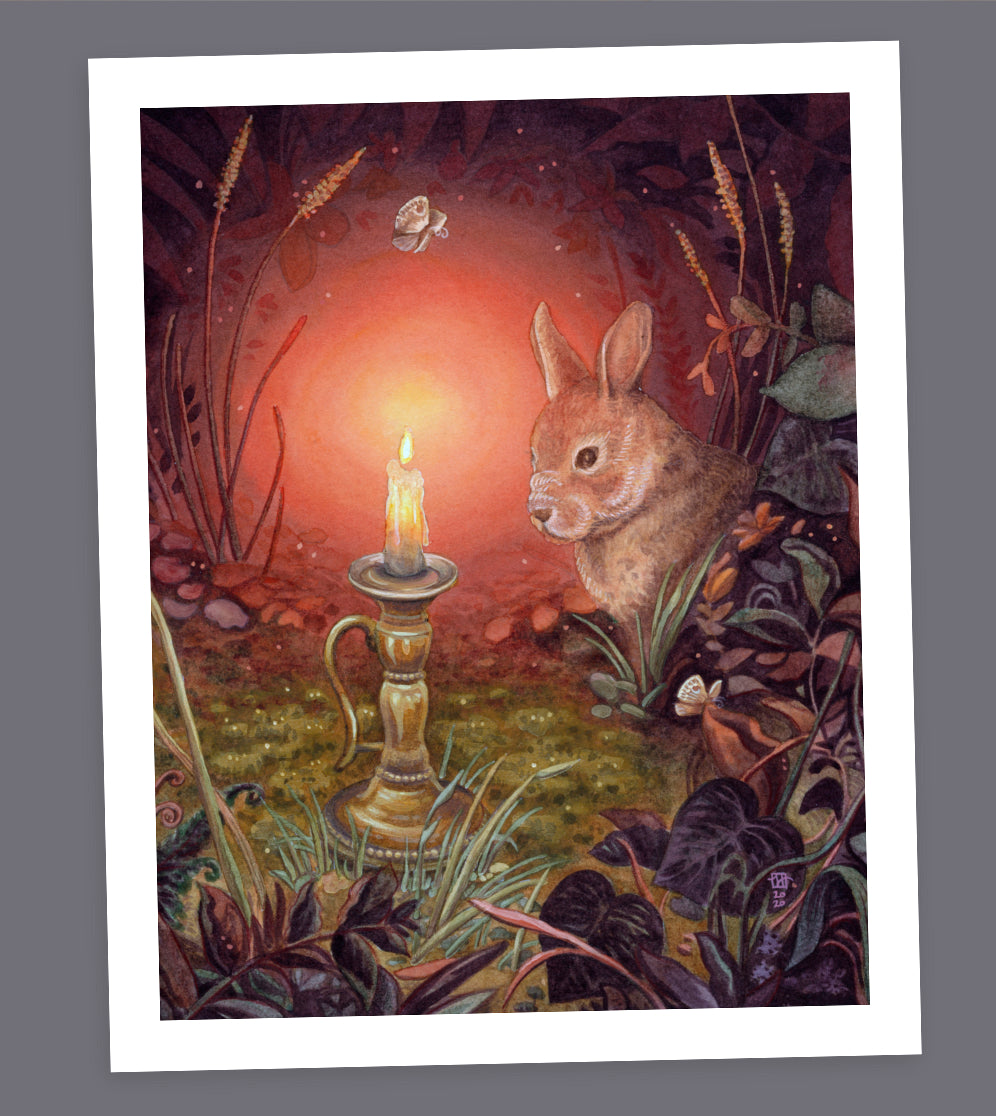 Hope - Fine Art Print of Watercolor Painting - Whimsical Home Decor