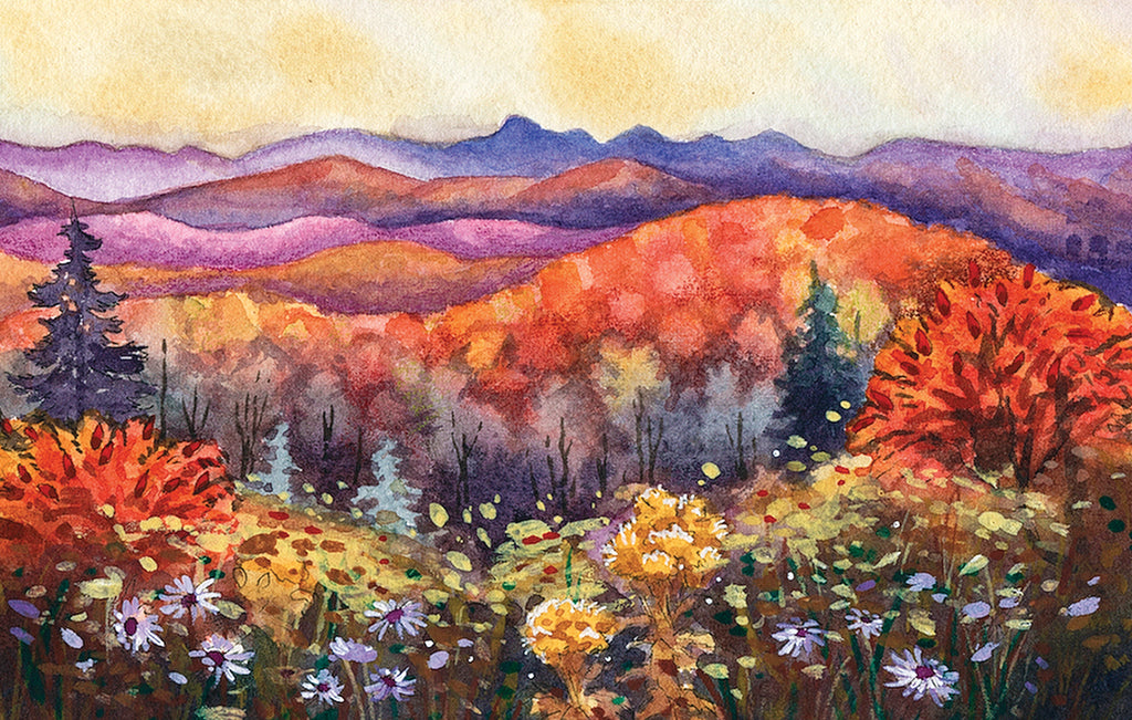 Grandfather Mountain in Splendor  - Fine Art Print