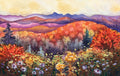Grandfather Mountain in Splendor  - Fine Art Print